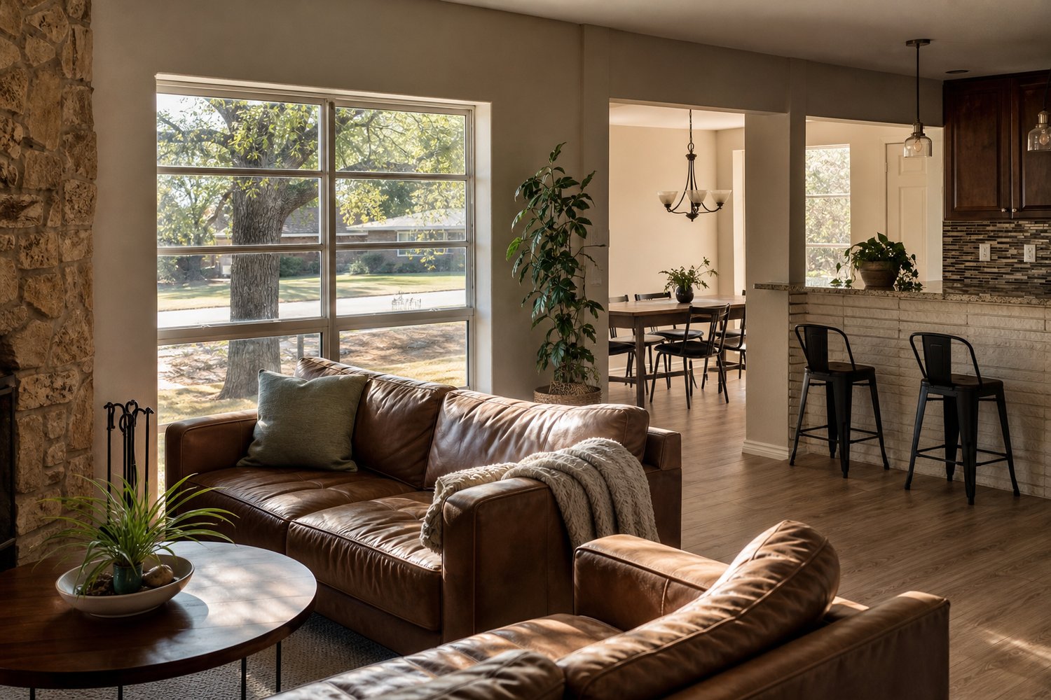A sunlit room inside a home in Killeen, TX — Rental Property in Killeen