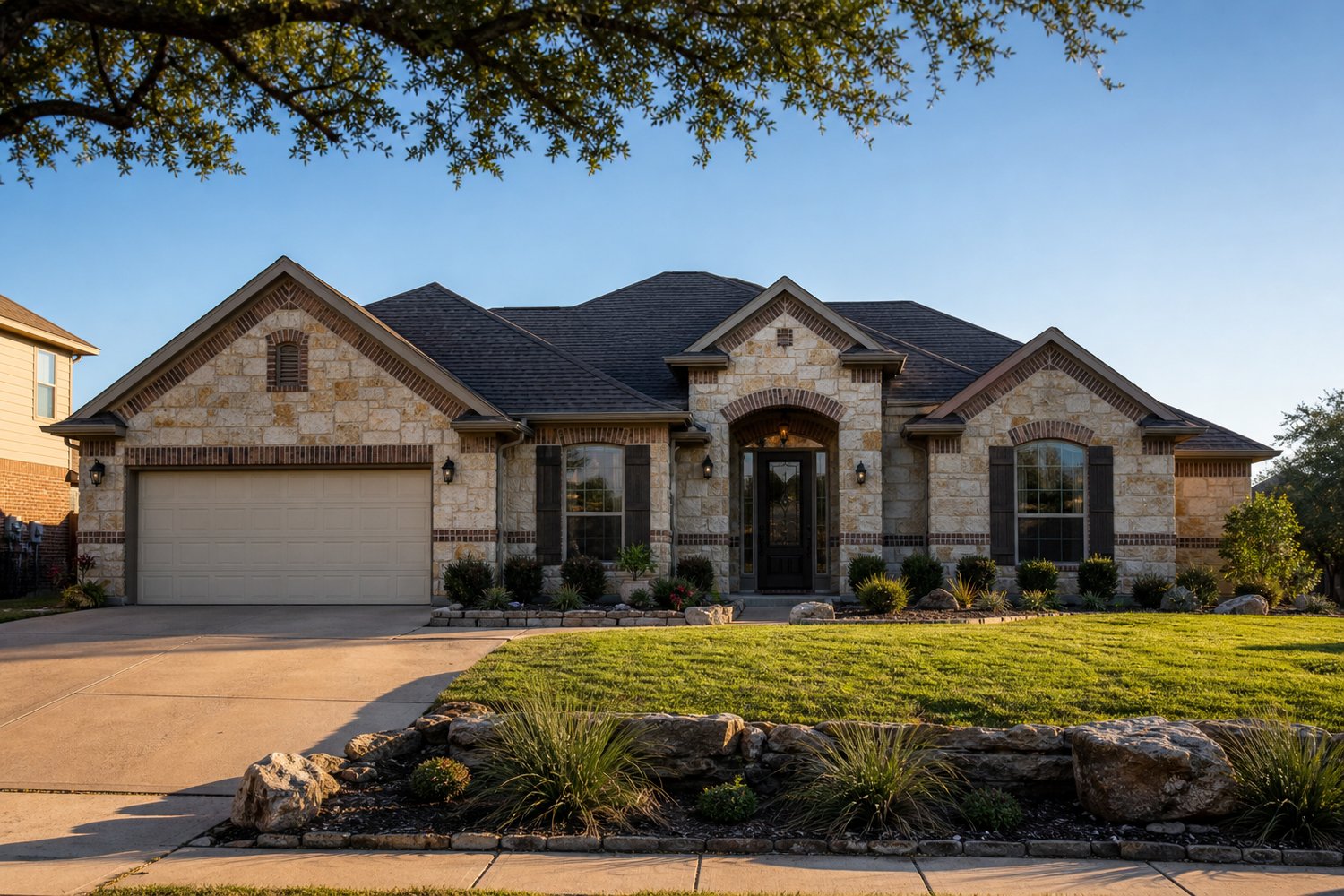 A house seen wide from the street, with its yard and setting in Killeen, TX — Killeen-Temple Home Off